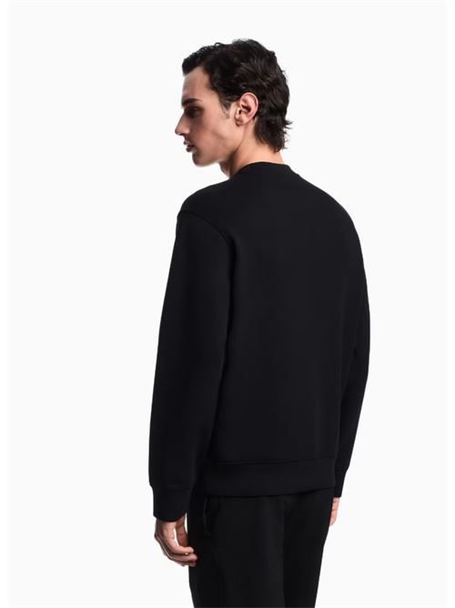 Felpa doppia con tasca e patch con logo Emporio Armani | EM002925 AF10013.UC001